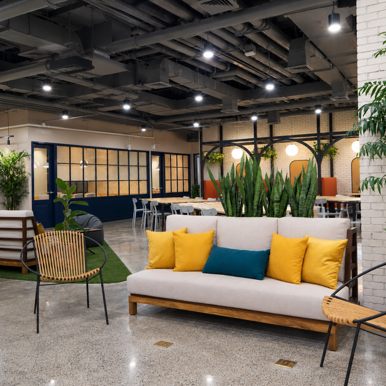 Clock In by Ayala Land Offices — ATC Corporate Center workspace view 3