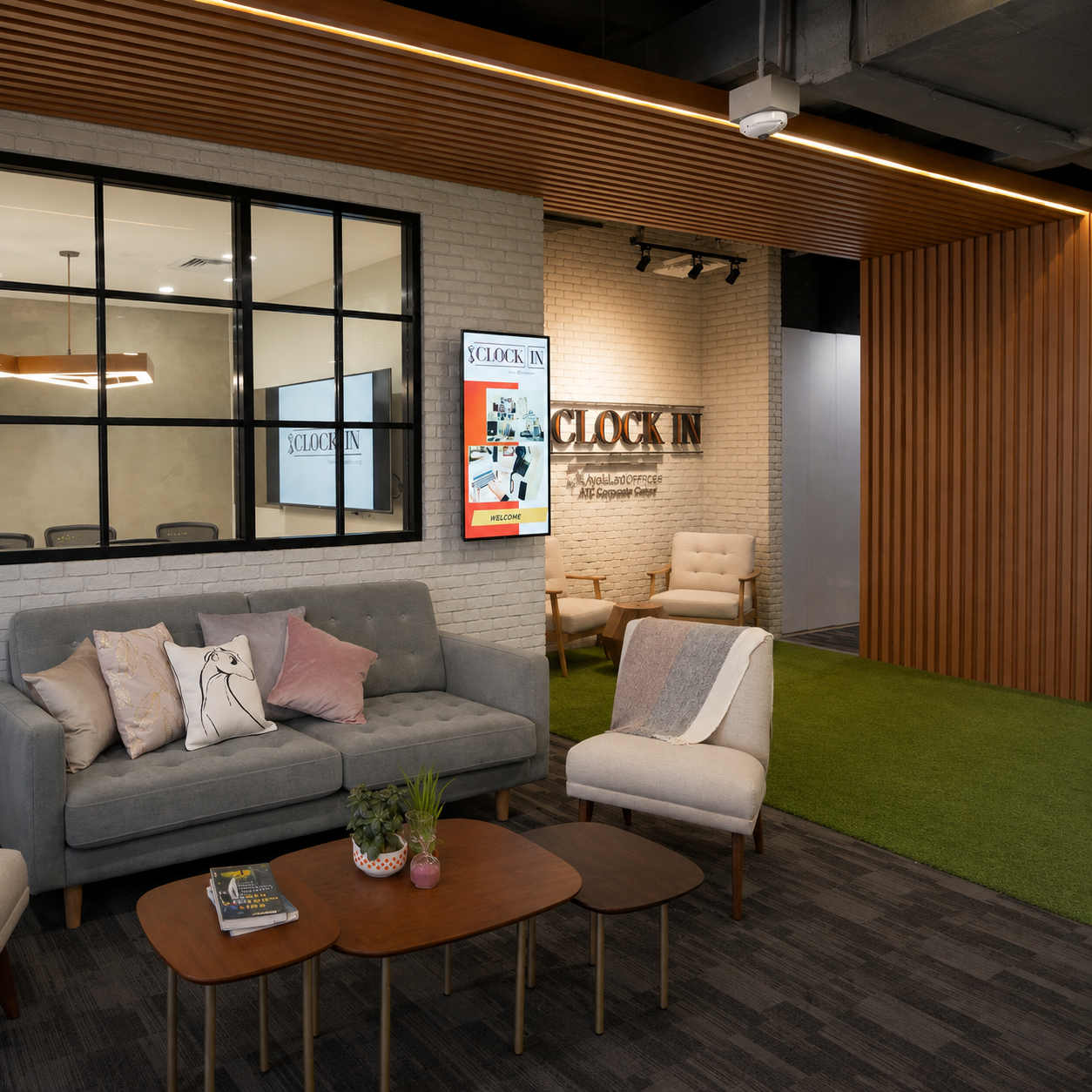 Clock In by Ayala Land Offices — ATC Corporate Center workspace view 5